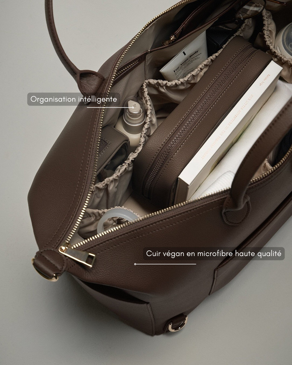 Sac à langer SIENA – Cuir Végan