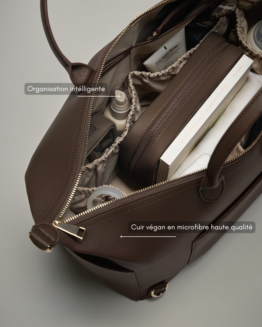 Sac à langer SIENA – Cuir Végan