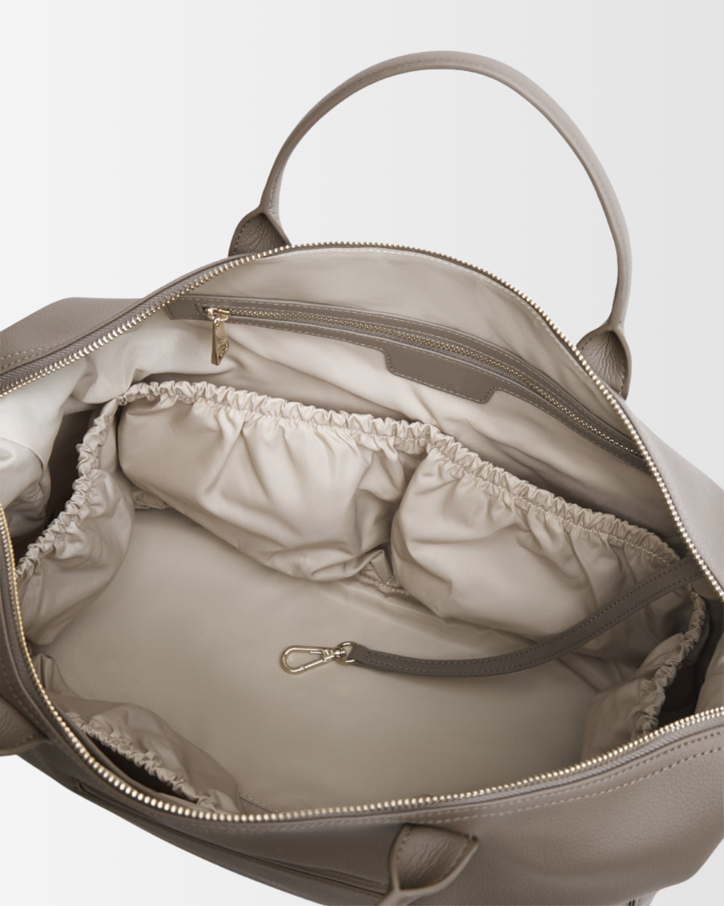 Sac à langer SIENA – Cuir Végan - Crème
