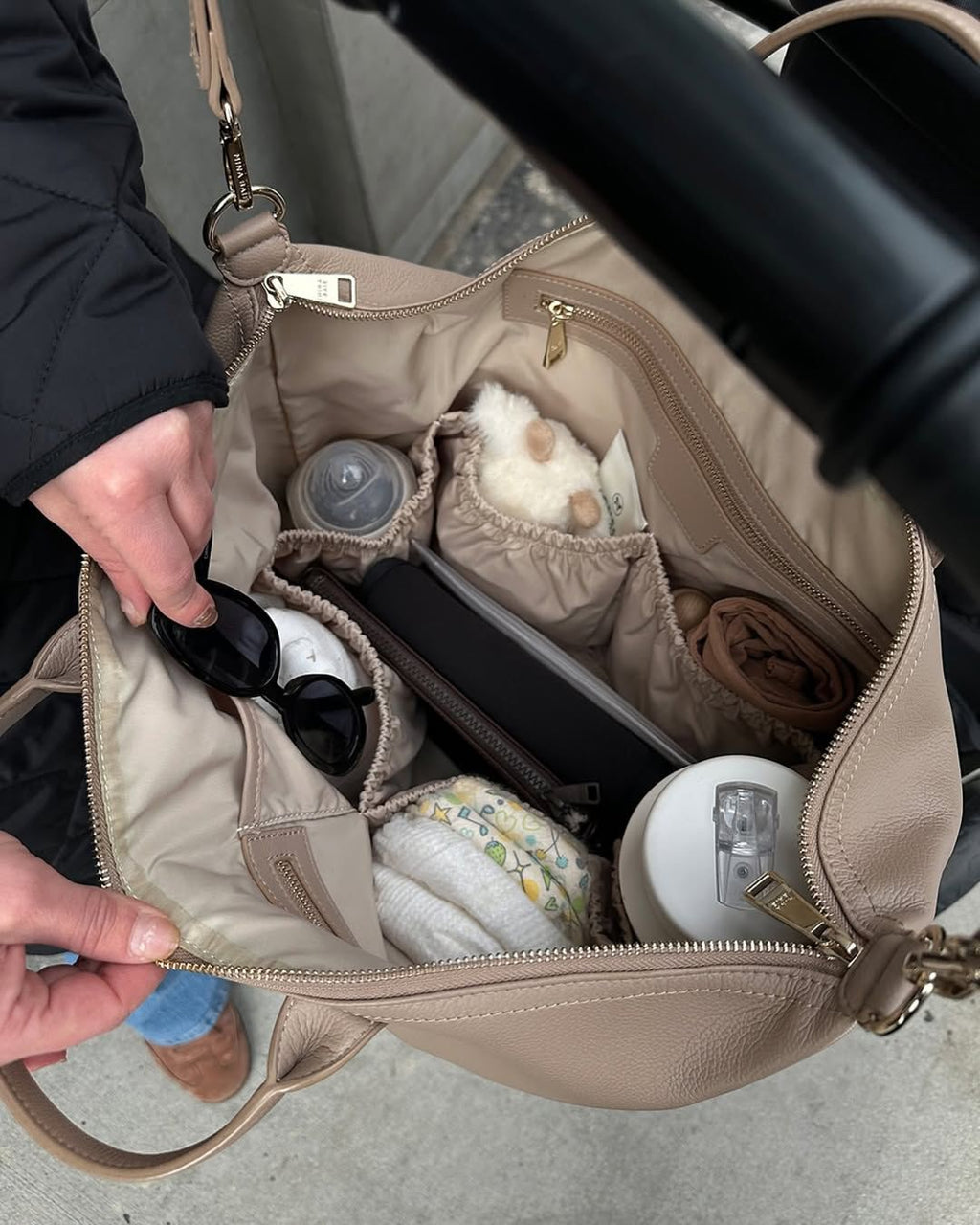 Sac à langer SIENA – Cuir Végan